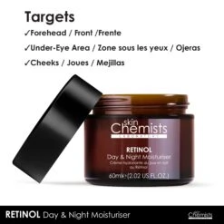 SkinChemists Night Moisturising Set(Skinchemists Night Moisturising Set) -Skinchemists SC740 skinChemists Anti Aging Retinol Night Moisturiser with SYN AKE 60ml E 1