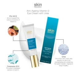 Skin Research Anti-Ageing Vitamin D Eye Cream 15ml + Ceramide Serum 60ml + Niacinamide Oil 30ml(Skin Research Anti Ageing Vitamin D Eye Cream 15ml Ceramide Serum 60ml Niacinamide Oil 30ml) -Skinchemists SR068 5
