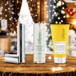 Advanced Anti-Ageing Eye & Facial Kit(Sc Pro 5 Collagen Bee Venom Day Moisturiser Wrinkle Killer 4 Syn Ake Eye Serum And Facial Serum)