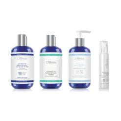 Advanced Brightening Kit(Sc Advanced Brightening Lotion Brightening Toner Marine Micellar Water Advanced Extreme Teeth Whitening Gel)