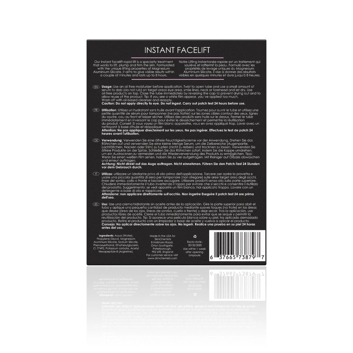 Advanced Facelift 5 X 2ml(Skinchemists Advanced Facelift) 6 Advanced Facelift 5 X 2ml(Skinchemists Advanced Facelift) - Image 6