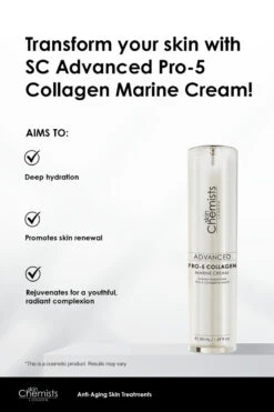 Advanced Pro-5 Collagen Marine Cream 50ml(Sc Advanced Pro 5 Collagen Marine Cream 50ml) -Skinchemists advanced pro 5 collagen marine cream 50ml 914298