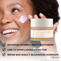 Advanced Vitamin C Collagen Night Regeneration Moisturiser 50ml(Skinchemists Advanced Vitamin C Collagen Night Regeneration Moisturiser) -Skinchemists advanced vitamin c collagen night regeneration moisturiser 50ml 447606