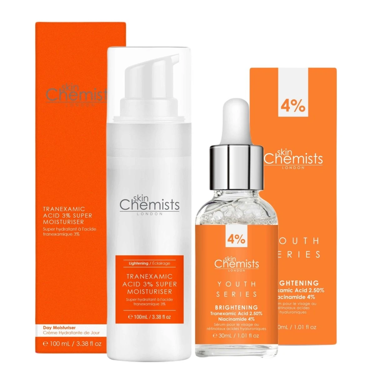 Brightening & Blemish Control Kit(Brightening Blemish Control Tranexamic Acid Moisturizer Serum) 1 Brightening & Blemish Control Kit(Brightening Blemish Control Tranexamic Acid Moisturizer Serum)