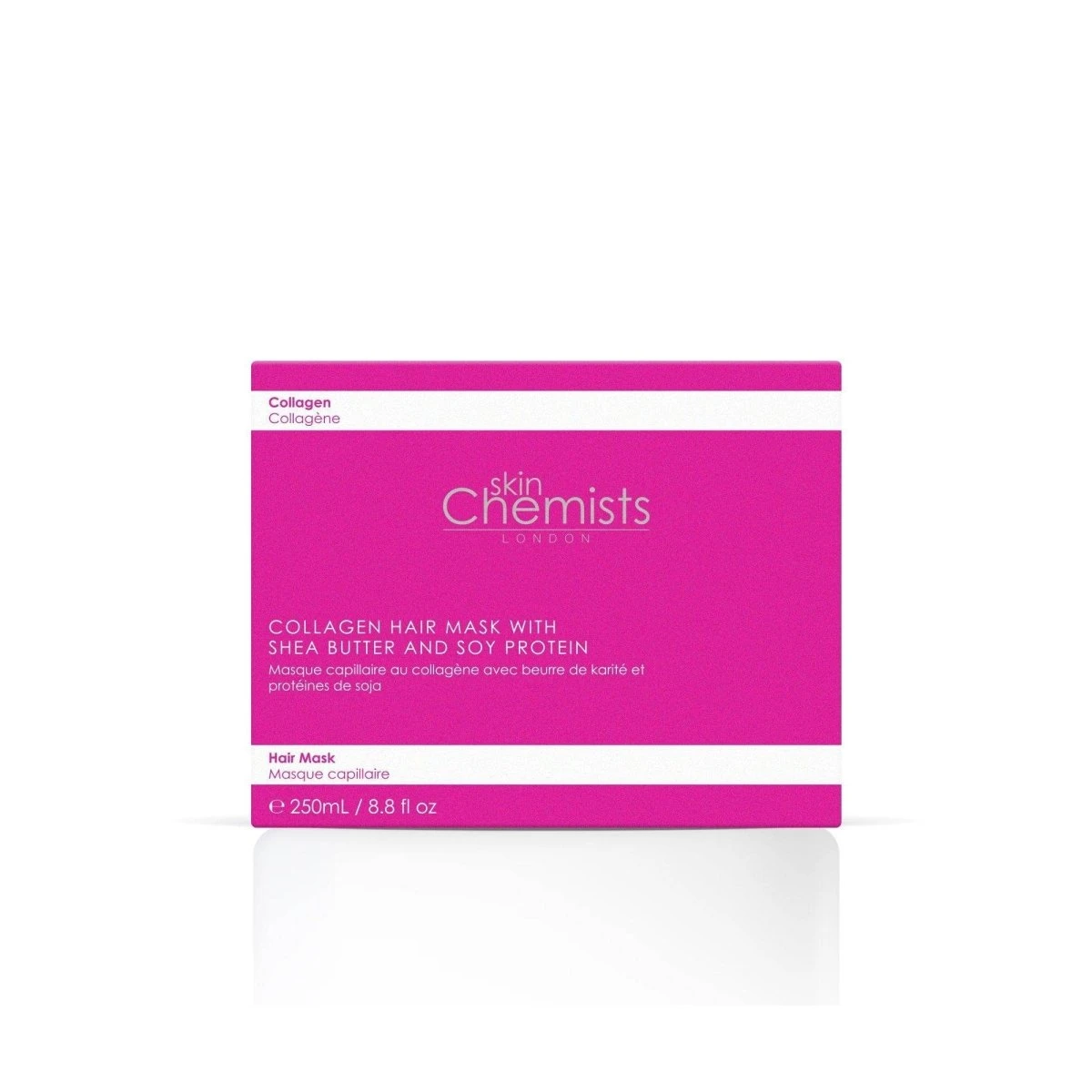 Collagen Hair Mask With Shea Butter And Soy Protein 250ml(Skinchemists Collagen Hair Mask With Shea Butter And Soy Protein) 2 Collagen Hair Mask With Shea Butter And Soy Protein 250ml(Skinchemists Collagen Hair Mask With Shea Butter And Soy Protein) - Image 2