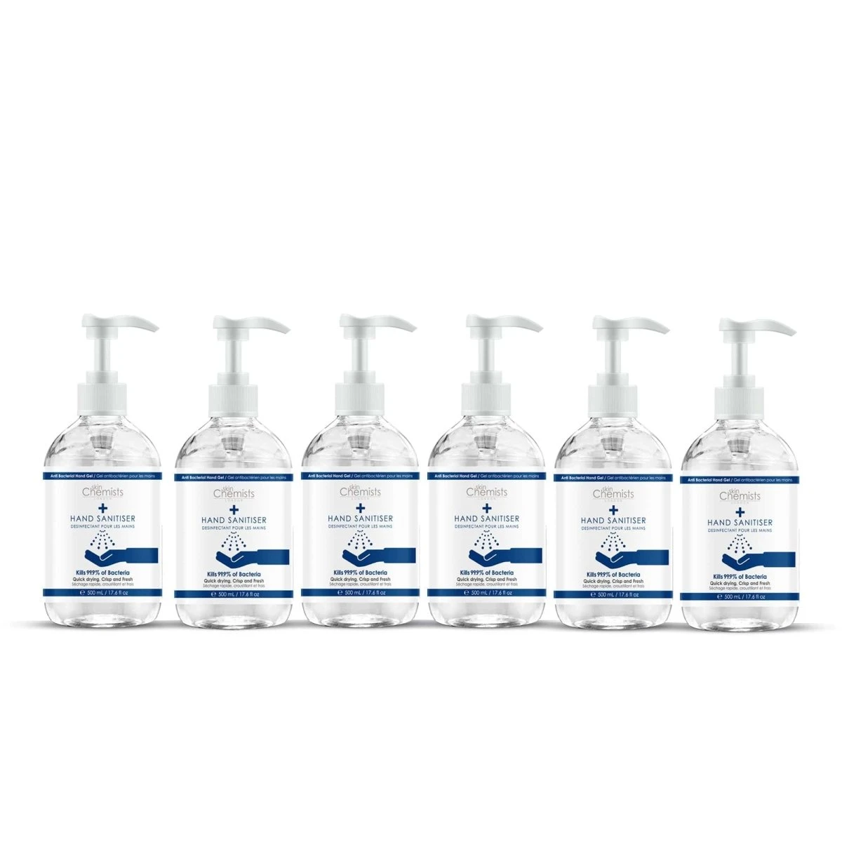 Hand Sanitiser Multipack (6 X 500ml)(Skinchemists Hand Sanitiser Multipack) 2 Hand Sanitiser Multipack (6 X 500ml)(Skinchemists Hand Sanitiser Multipack) - Image 2