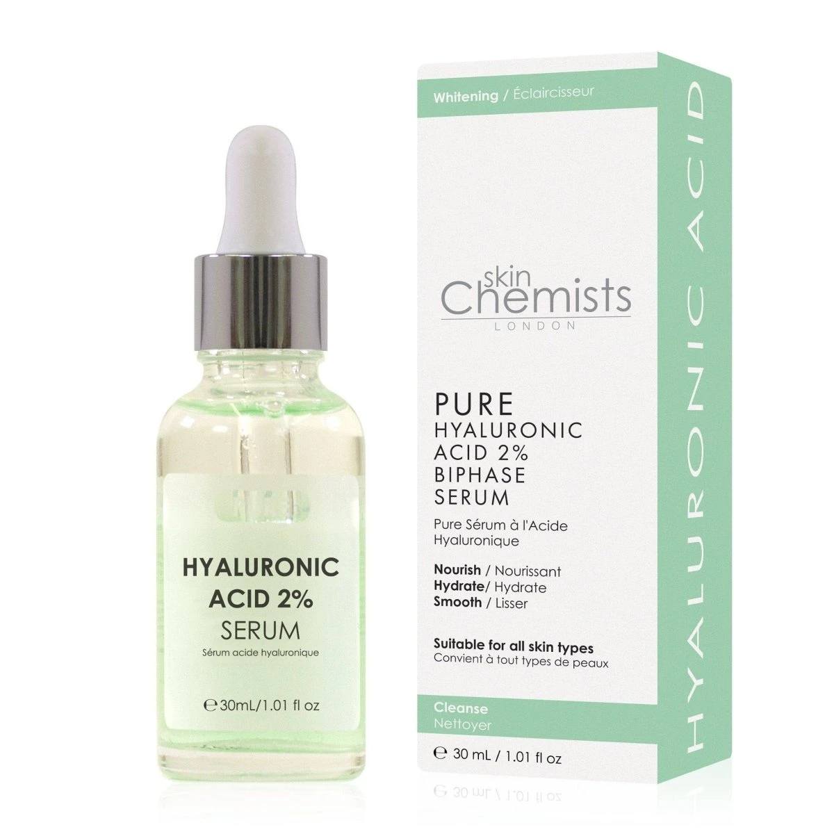 Pure Hyaluronic Acid 2% Biphase Serum 30ml(Skinchemists Pure Hyaluronic Acid 2 Biphase Serum) 1 Pure Hyaluronic Acid 2% Biphase Serum 30ml(Skinchemists Pure Hyaluronic Acid 2 Biphase Serum)