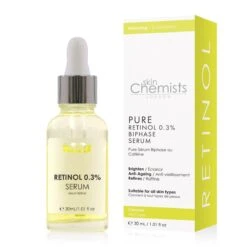 Pure Retinol 0.3% Biphase Serum 30ml(Skinchemists Pure Retinol 0 3 Biphase Serum)