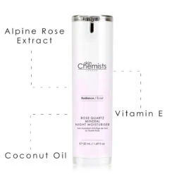 Rose Quartz Mineral Night Moisturiser 50ml(Skin Chemists Rose Quartz Mineral Night Moisturiser) -Skinchemists rose quartz mineral night moisturiser 50ml 887877