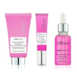 Rose Quartz Morning Routine Kit(Skin Chemists Rose Quartz Morning Routine Kit)