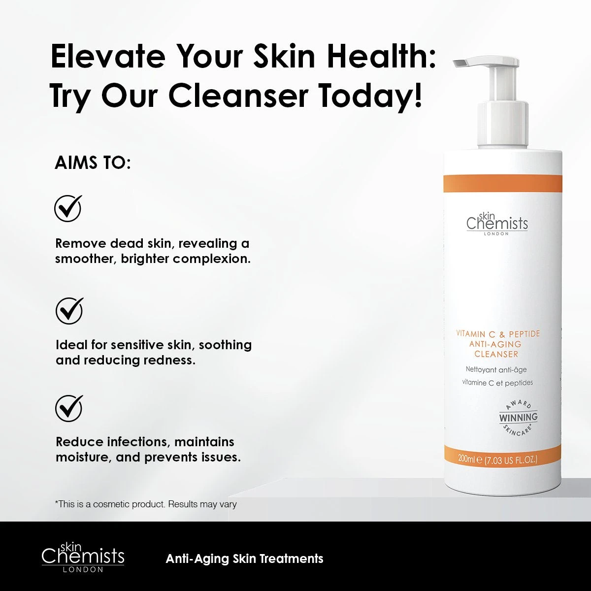 Skin Chemists Brightening Cleanse & Tone Bundle(Skin Chemists Brightening Cleanse Tone Bundle) 3 Skin Chemists Brightening Cleanse & Tone Bundle(Skin Chemists Brightening Cleanse Tone Bundle) - Image 3