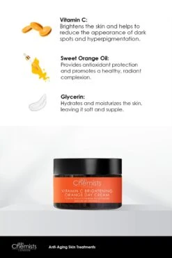 Vitamin C Brightening Orange Day Cream 50ml(Vitamin C Brightening Orange Day Cream 50ml) -Skinchemists vitamin c brightening orange day cream 50ml 464613