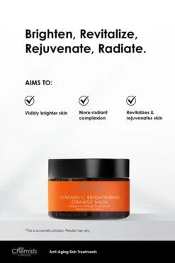 Vitamin C Brightening Orange Mask 50ml(Vitamin C Brightening Orange Mask 50ml) -Skinchemists vitamin c brightening orange mask 50ml 810665