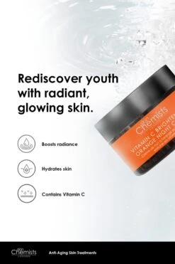 Vitamin C Brightening Orange Night Cream 50ml(Vitamin C Brightening Orange Night Cream 50ml) -Skinchemists vitamin c brightening orange night cream 50ml 232798