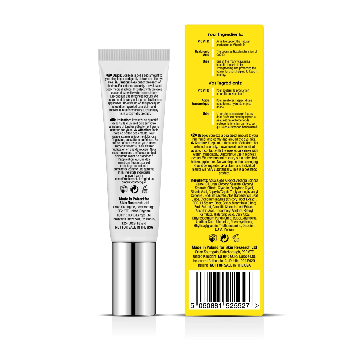 Vitamin D Ceramide Eye Cream 15ml(Skinchemists Vitamin D Ceramide Eye Cream) 3 Vitamin D Ceramide Eye Cream 15ml(Skinchemists Vitamin D Ceramide Eye Cream) - Image 3