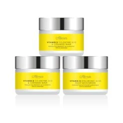 Vitamin D Night Routine(Vitamin D Ceramide Day Moisturiser Vitamin D Hyaluronic Acid Night Moisturiser Vitamin D Co Enzyme Mask)