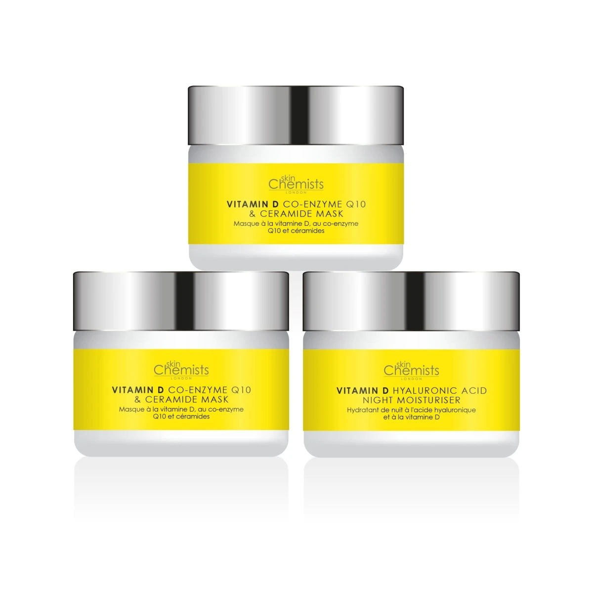 Vitamin D Night Routine(Vitamin D Ceramide Day Moisturiser Vitamin D Hyaluronic Acid Night Moisturiser Vitamin D Co Enzyme Mask) 1 Vitamin D Night Routine(Vitamin D Ceramide Day Moisturiser Vitamin D Hyaluronic Acid Night Moisturiser Vitamin D Co Enzyme Mask)