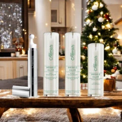 Wrinkle Killer Day & Night Kit(Wrinkle Killer 4 Syn Ake Facial Serum Eye Serum Wrinkle Killer 1 Syn Ake Day Moisturiser Night Moisturiser) -Skinchemists wrinkle killer day night kit 195748 Photoroom