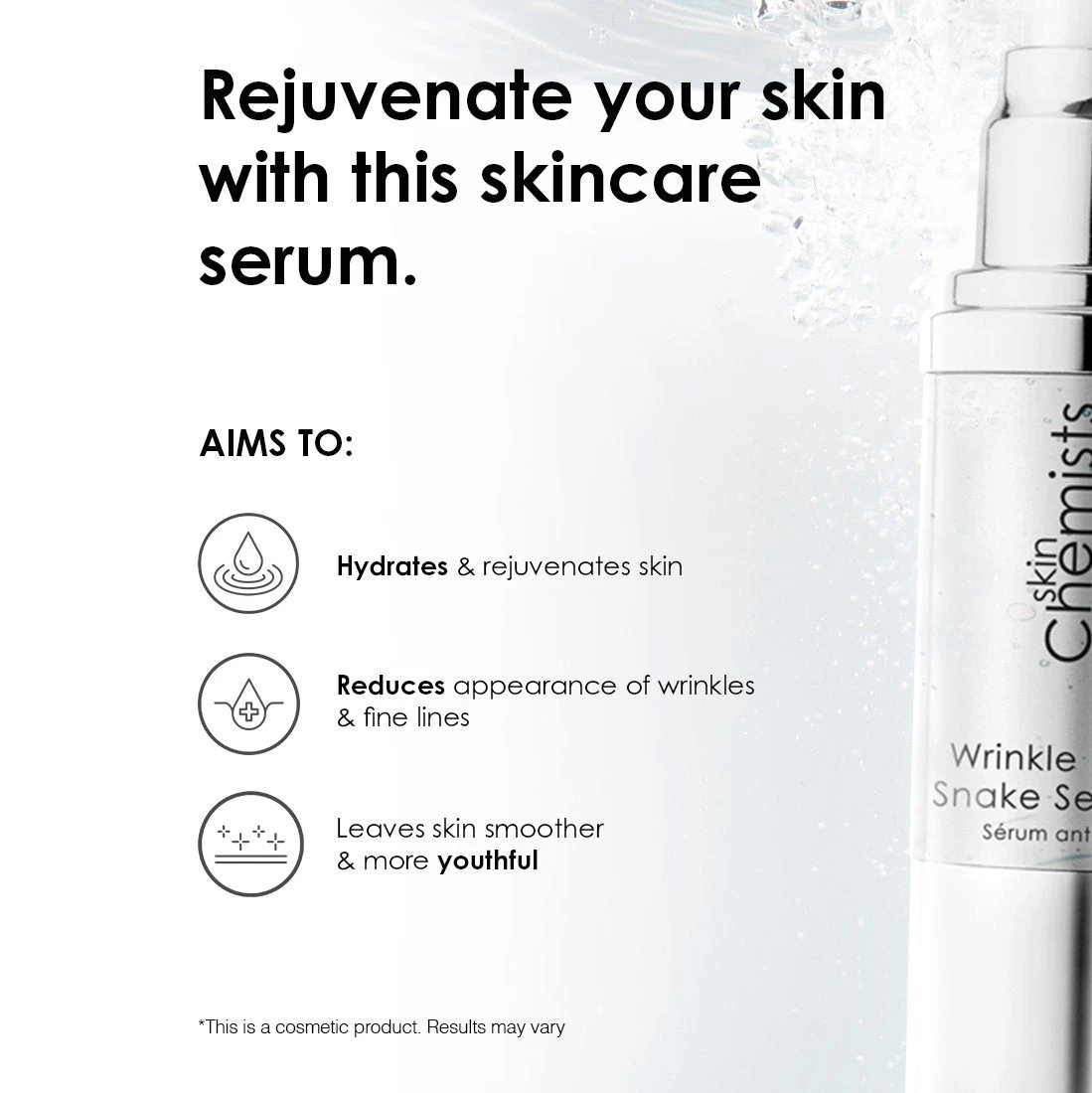 Wrinkle Killer Snake Serum 30ml(Skinchemists Wrinkle Killer Snake Serum 30ml) 3 Wrinkle Killer Snake Serum 30ml(Skinchemists Wrinkle Killer Snake Serum 30ml) - Image 3